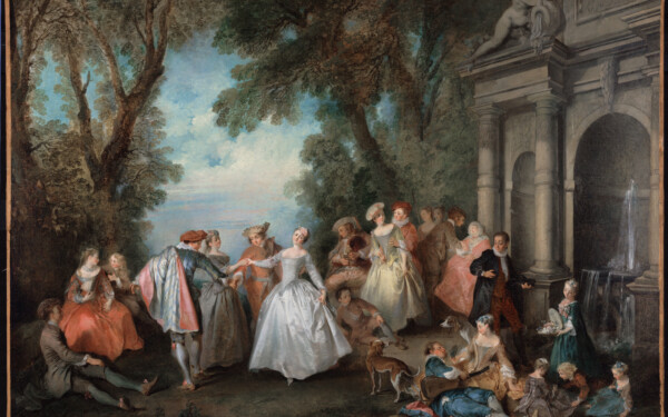 Nicolas Lancret (French Dance before a Fountain Google Art ProjectFXD©Google Art Project